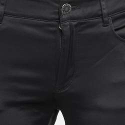 Prada Black Stretch Synthetic Skinny Jeans S Waist 28"