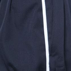 Prada Navy Blue Wool Shorts S