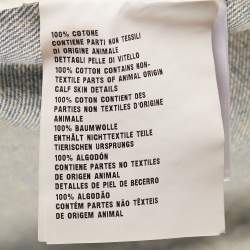 Pre Owned Prada Blue Denim Oversized Shirt XS