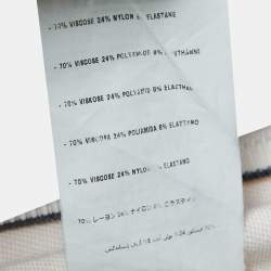 مملوكة مسبقًا Prada Light Pink Knit Elasticated Waist Pencil Skirt S