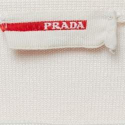 مملوكة مسبقًا Prada Light Pink Knit Elasticated Waist Pencil Skirt S