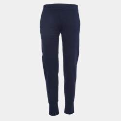 Prada Navy Blue Cotton Drawstring Jogger Pants M