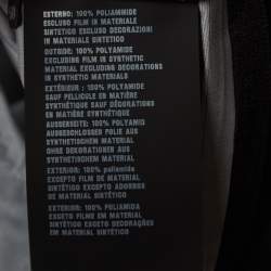 Prada Black Logo Print Nylon Active Pants XL