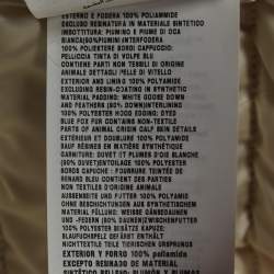 Pre Owned Prada Black Fur Trimmed Hood Nylon Padded  Jacket M