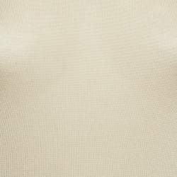 Prada Vintage Beige Wool Blend Knit Sleeveless Top S