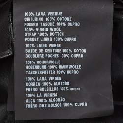 Prada Grey Wool Formal Trousers S