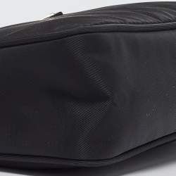 Prada Black Nylon Re-Edition 2000 Baguette Bag