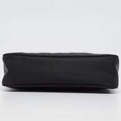 Prada Black Nylon Re-Edition 2000 Baguette Bag