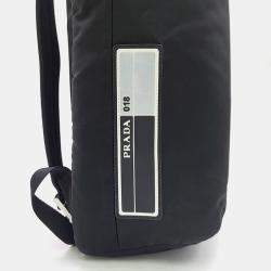 Prada Black Nylon Backpack