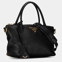 Prada Vitello Daino Satchel Bag