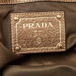 Prada Multicolor Woven Raffia and Leather Tote