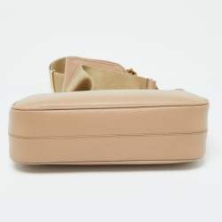 Prada Beige Saffiano Lux Leather Re-Edition 2005 Baguette Bag