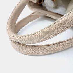 Pre Owned Prada Canapa Tote Bag