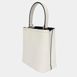 Prada Saffiano Pannier Tote and Shoulder Bag
