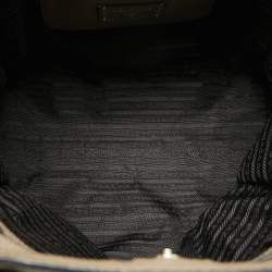 Pre Owned Prada Beige Vitello Daino Leather Shopper Tote