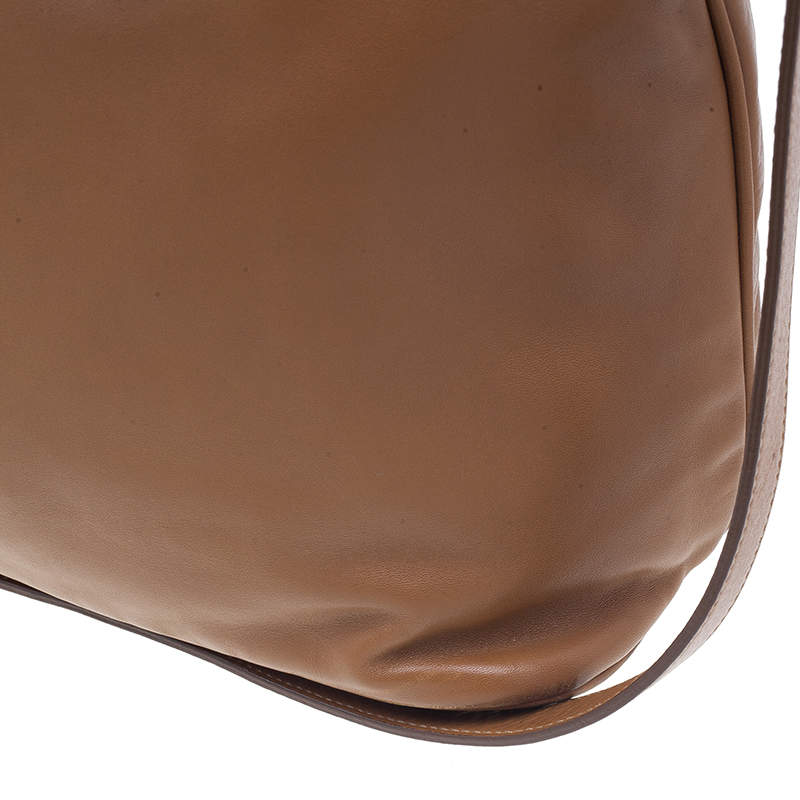 Prada Tan Soft Calf Leather Tote