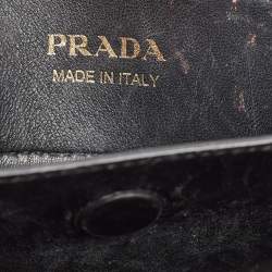 Pre Owned Prada Beige Saffiano Cuir Leather Double Handle Tote
