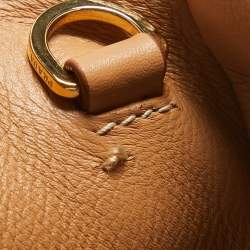 Pre Owned Prada Natural Leather Extra Large Galleria Tote