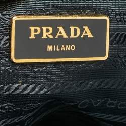 Prada Blue Saffiano Lux Leather Large Galleria Tote