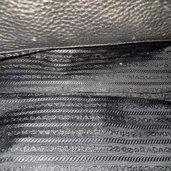 Pre Owned Prada Vitello Dino Tote and Shoulder Bag