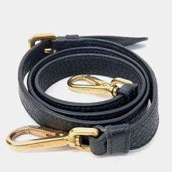 Pre Owned Prada Vitello Dino Tote and Shoulder Bag