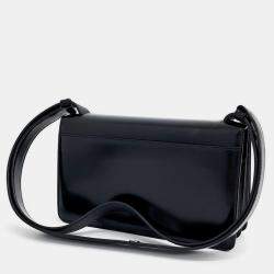 Pre Owned حقيبة كتف برادا إمبليم مُعالجة بالفرشاة