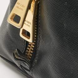 Prada Black Saffiano Leather Medium Promenade Bag