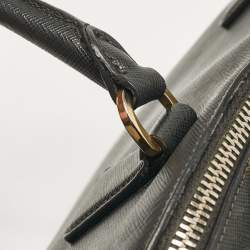 Prada Black Saffiano Leather Medium Promenade Bag