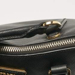 Prada Black Saffiano Leather Medium Promenade Bag