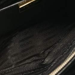 Prada Black Saffiano Leather Medium Promenade Bag