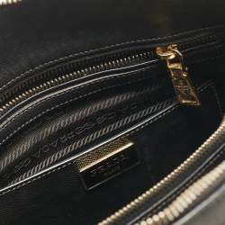 Prada Black Saffiano Leather Medium Promenade Bag