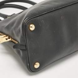 Prada Black Saffiano Leather Medium Promenade Bag