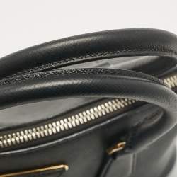 Prada Black Saffiano Leather Medium Promenade Bag