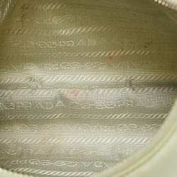 Prada Light Green Leather and Nylon Re-Edition 2005 Bag