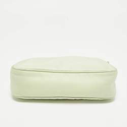 Prada Light Green Leather and Nylon Re-Edition 2005 Bag