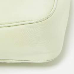 Prada Light Green Leather and Nylon Re-Edition 2005 Bag