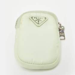 Prada Light Green Leather and Nylon Re-Edition 2005 Bag