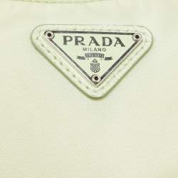 Prada Light Green Leather and Nylon Re-Edition 2005 Bag