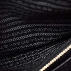 Pre Owned Prada Black Saffiano Leather Large Galleria Tote