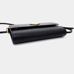 Prada Saffiano Clutch and Crossbody Bag