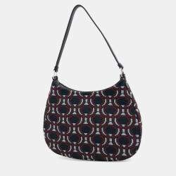 Prada Jacquard Hobo Bag