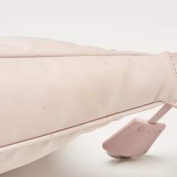 Pre Owned Prada Pink Re-Nylon Re-Edition 2000 Baguette Bag