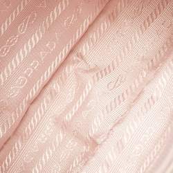 Pre Owned Prada Pink Re-Nylon Re-Edition 2000 Baguette Bag
