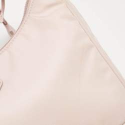Pre Owned Prada Pink Re-Nylon Re-Edition 2000 Baguette Bag