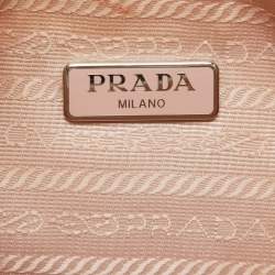Pre Owned Prada Light Pink Nylon Re-Edition 2000 Bag