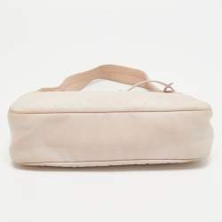 Pre Owned Prada Light Pink Nylon Re-Edition 2000 Bag