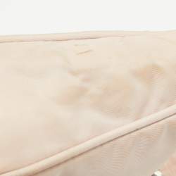 Pre Owned Prada Light Pink Nylon Re-Edition 2000 Bag