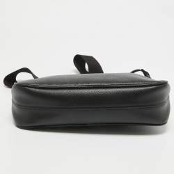 Prada Black Saffiano Lux Leather Nylon Re-Edition 2005 Bag