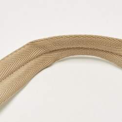 Pre Owned Prada Beige Re-Nylon Re-Edition 2000 Baguette Bag