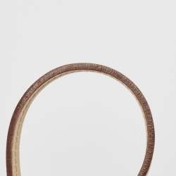 Pre Owned Prada Beige Canvas Jacquard Logo Crossbody Bag